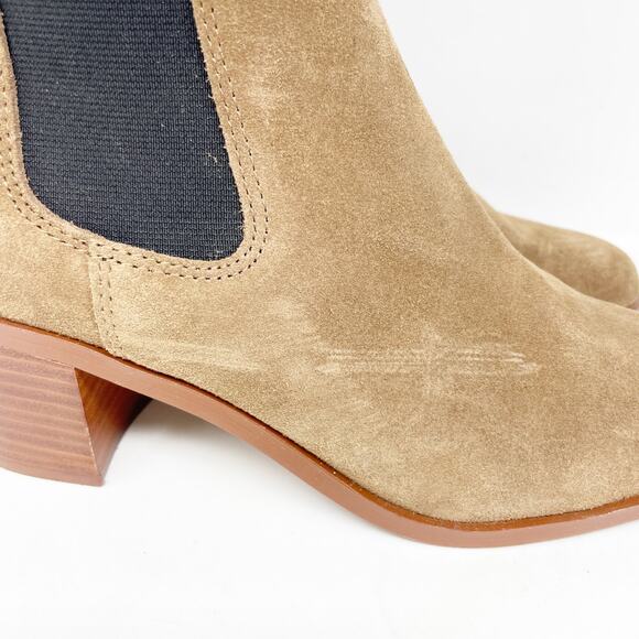 Steve Madden Women's Rhiannon Chelsea Boot Brown Suede Size 7M - Picture 11 of 14